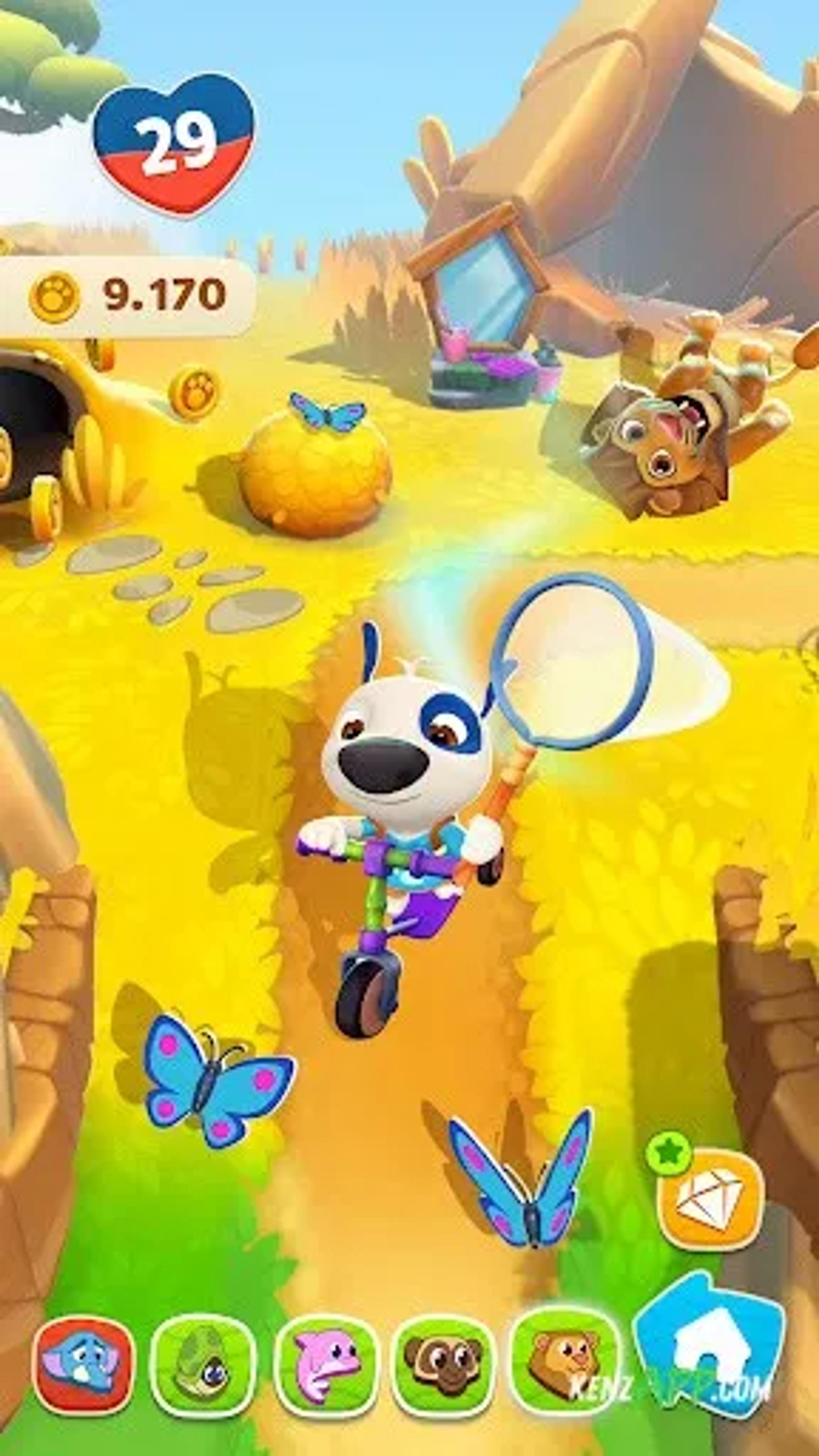 لقطة شاشة 1 من My Talking Hank: Islands