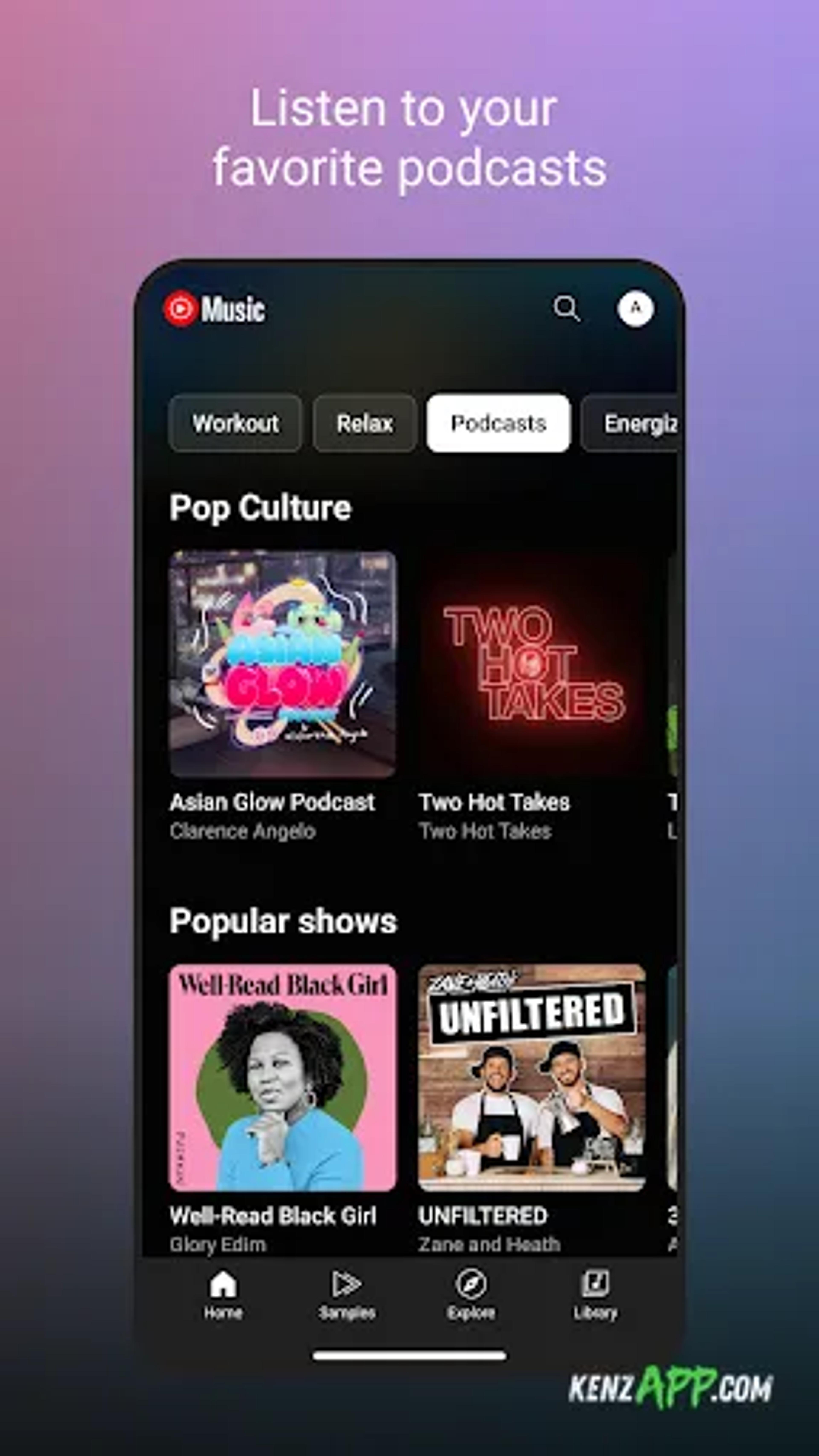 لقطة شاشة 4 من YouTube Music