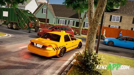 لقطة شاشة 2 من Taxi Car Simulator : EVO
