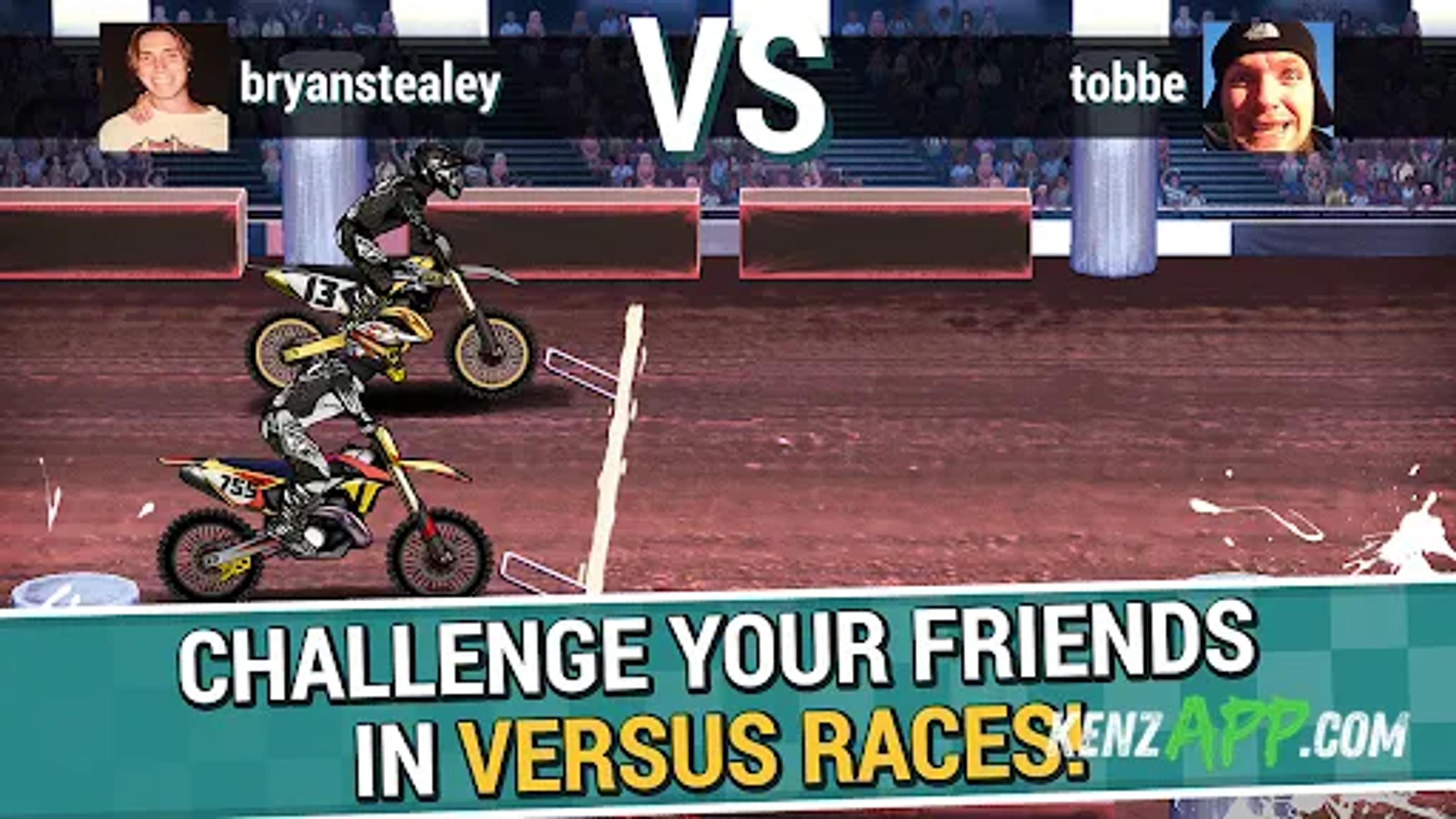 لقطة شاشة 3 من Mad Skills Motocross 2