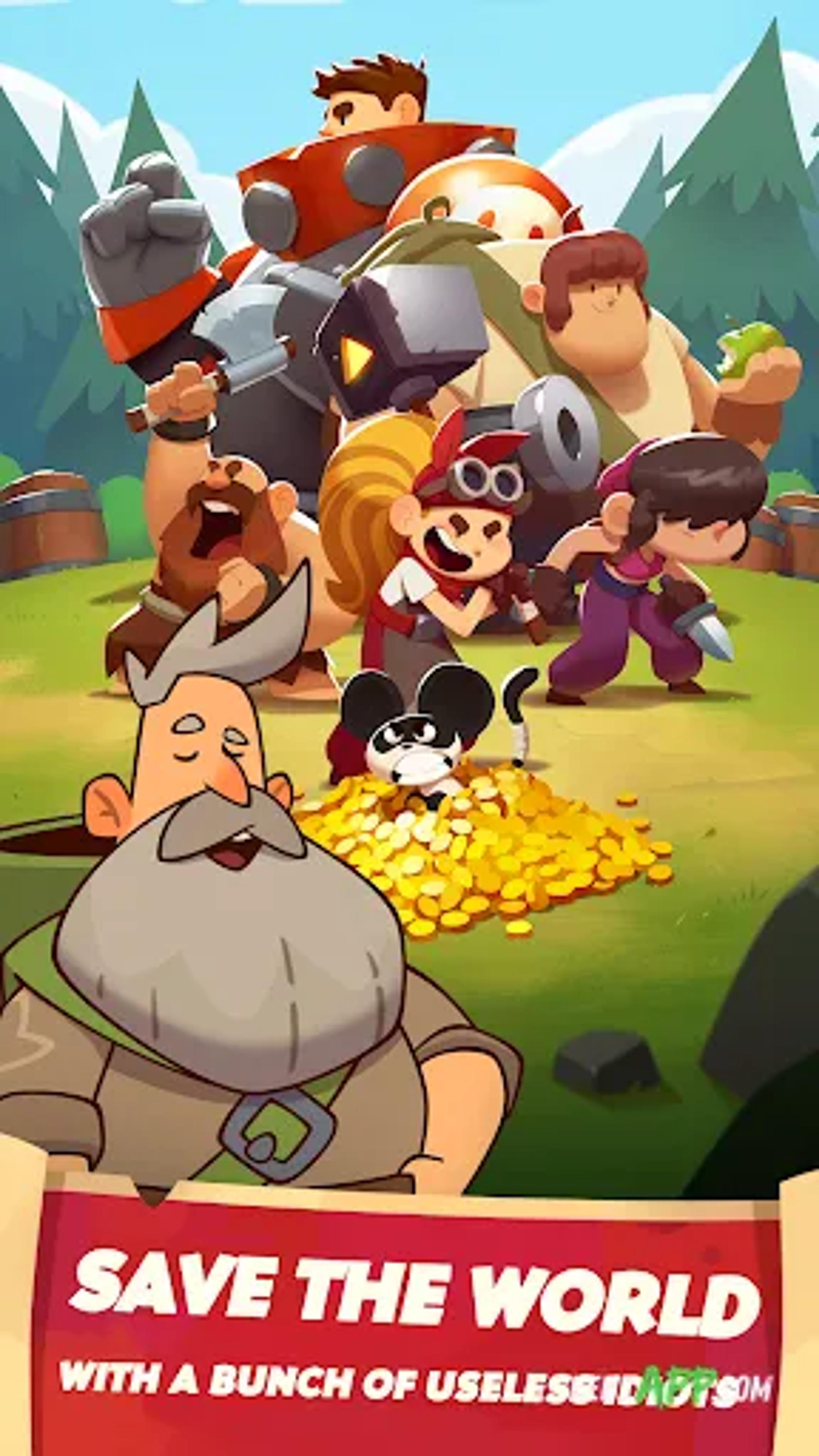 لقطة شاشة 2 من Almost a Hero — Idle RPG