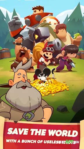 لقطة شاشة 2 من Almost a Hero — Idle RPG