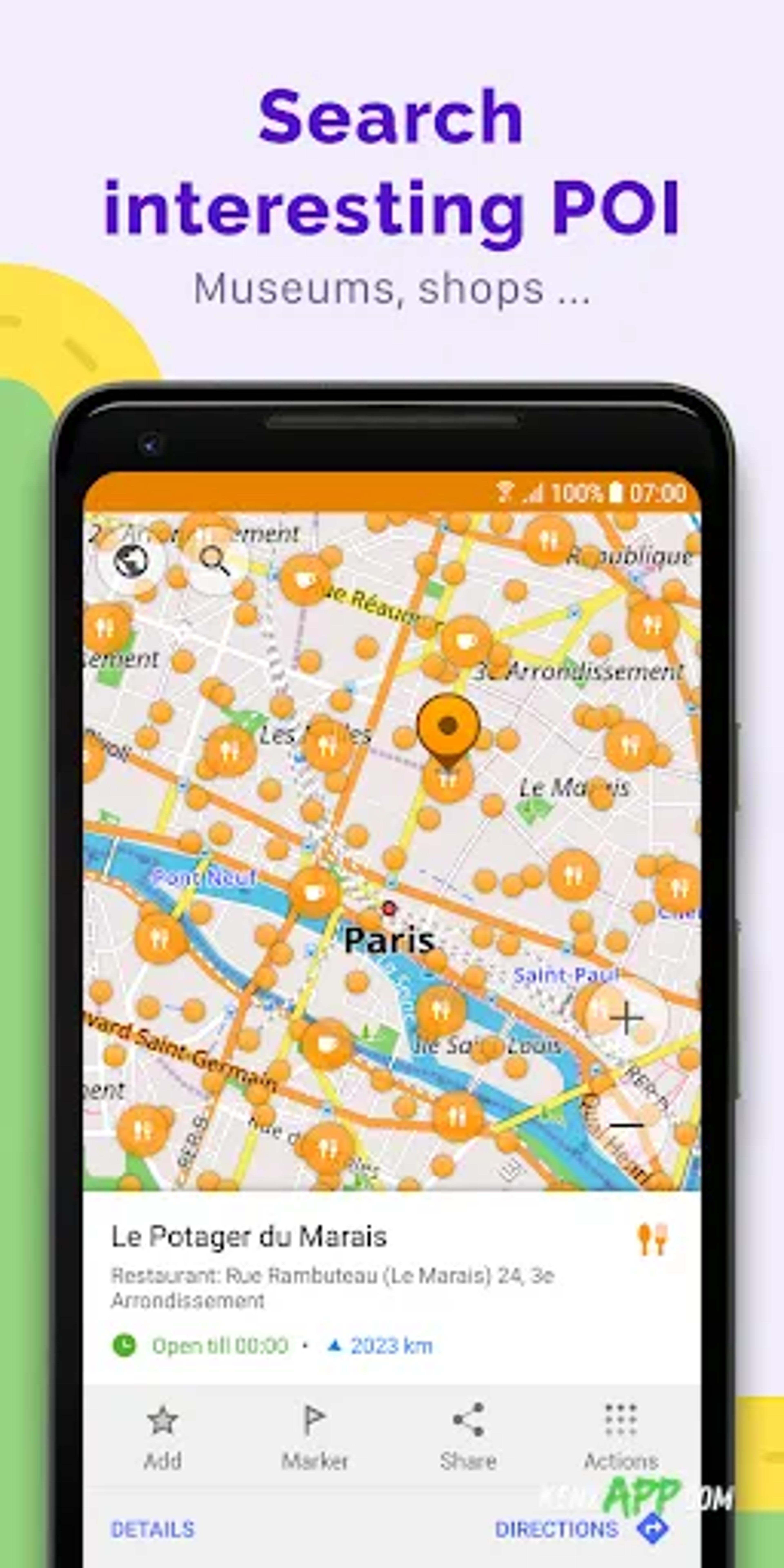 لقطة شاشة 4 من OsmAnd+ — Maps & GPS Offline
