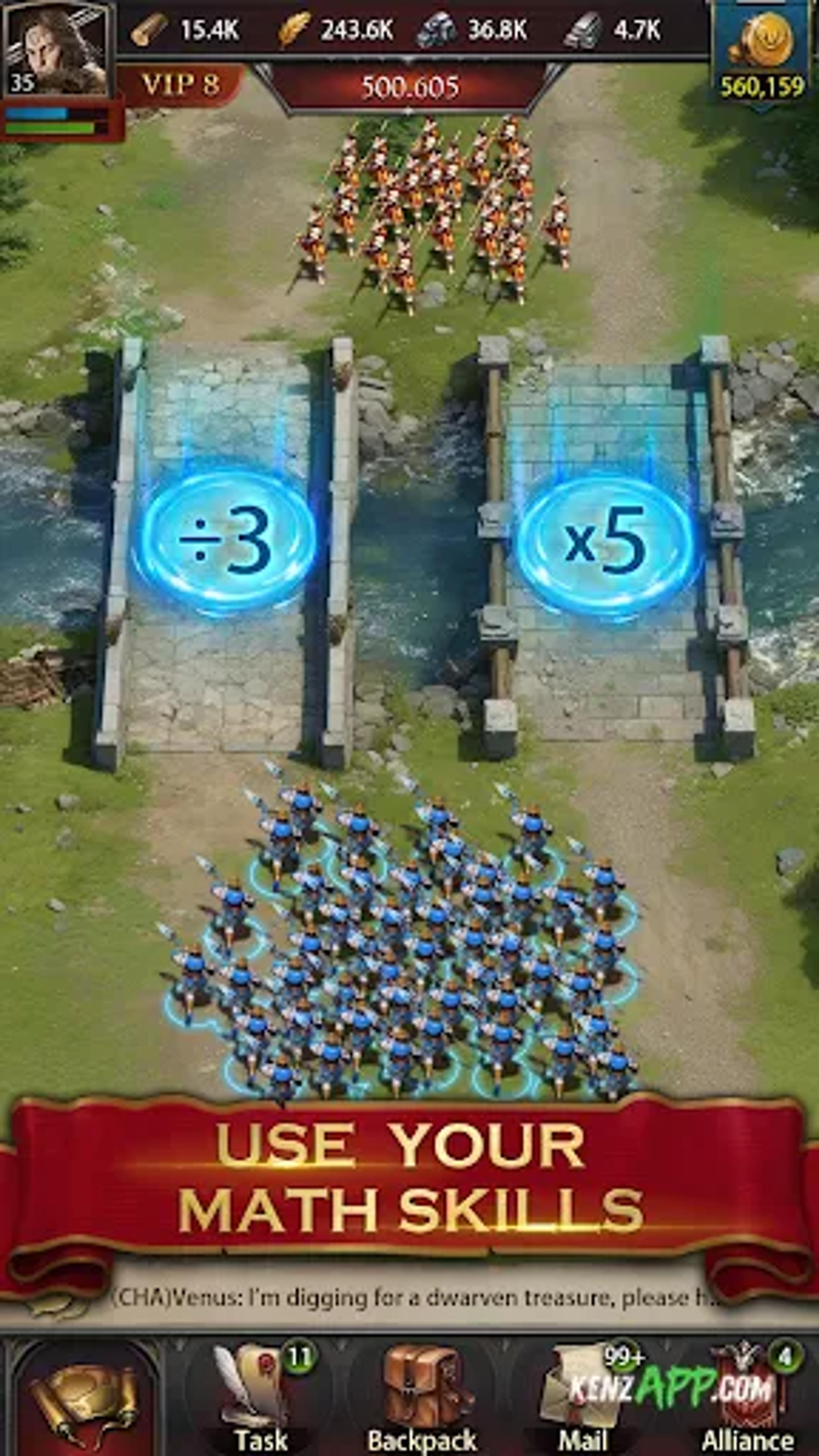لقطة شاشة 1 من Clash of Kings