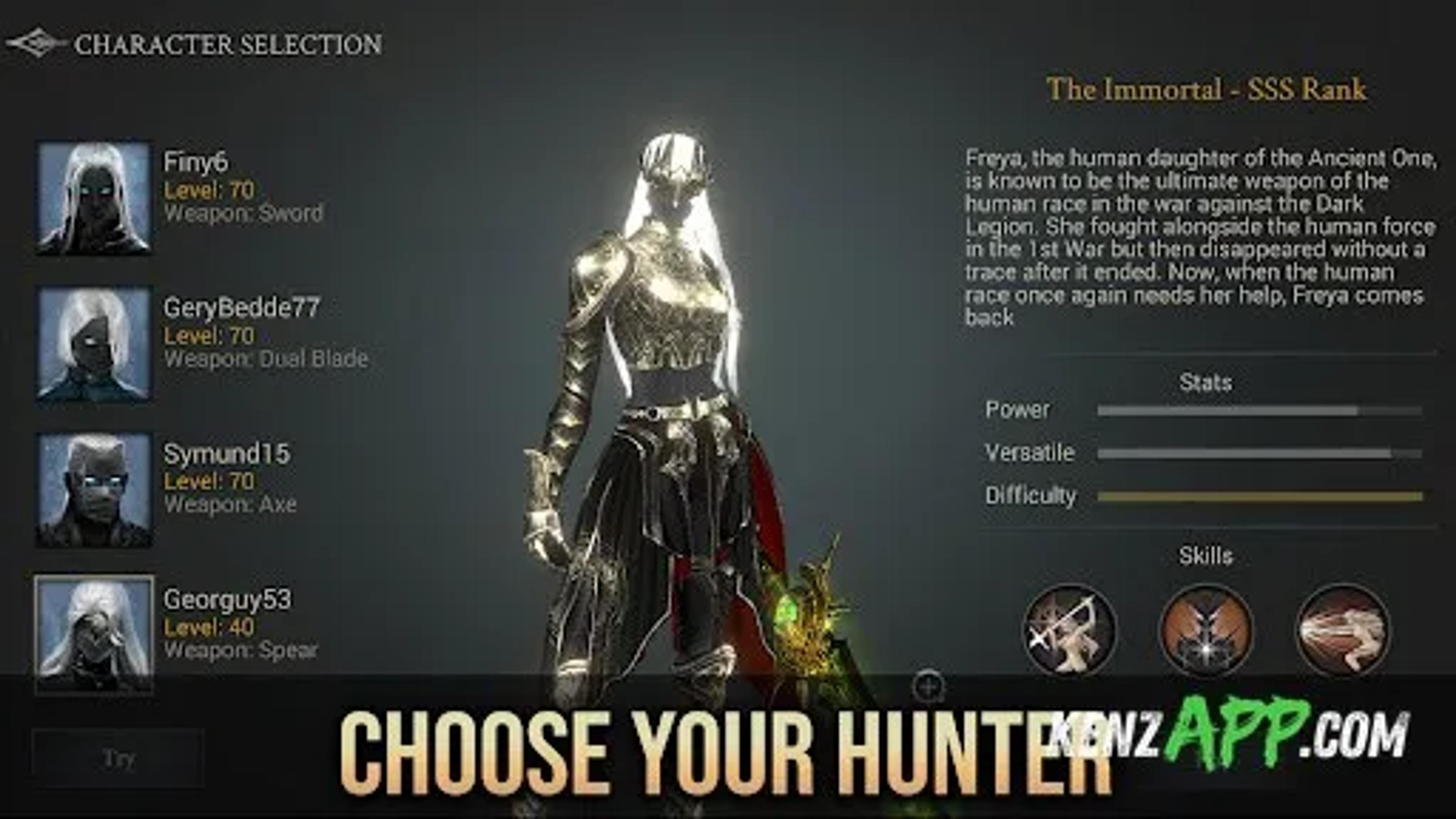 لقطة شاشة 2 من Shadow Hunter: Offline Premium