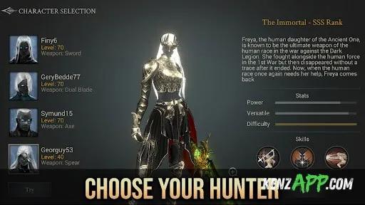 لقطة شاشة 2 من Shadow Hunter: Offline Premium