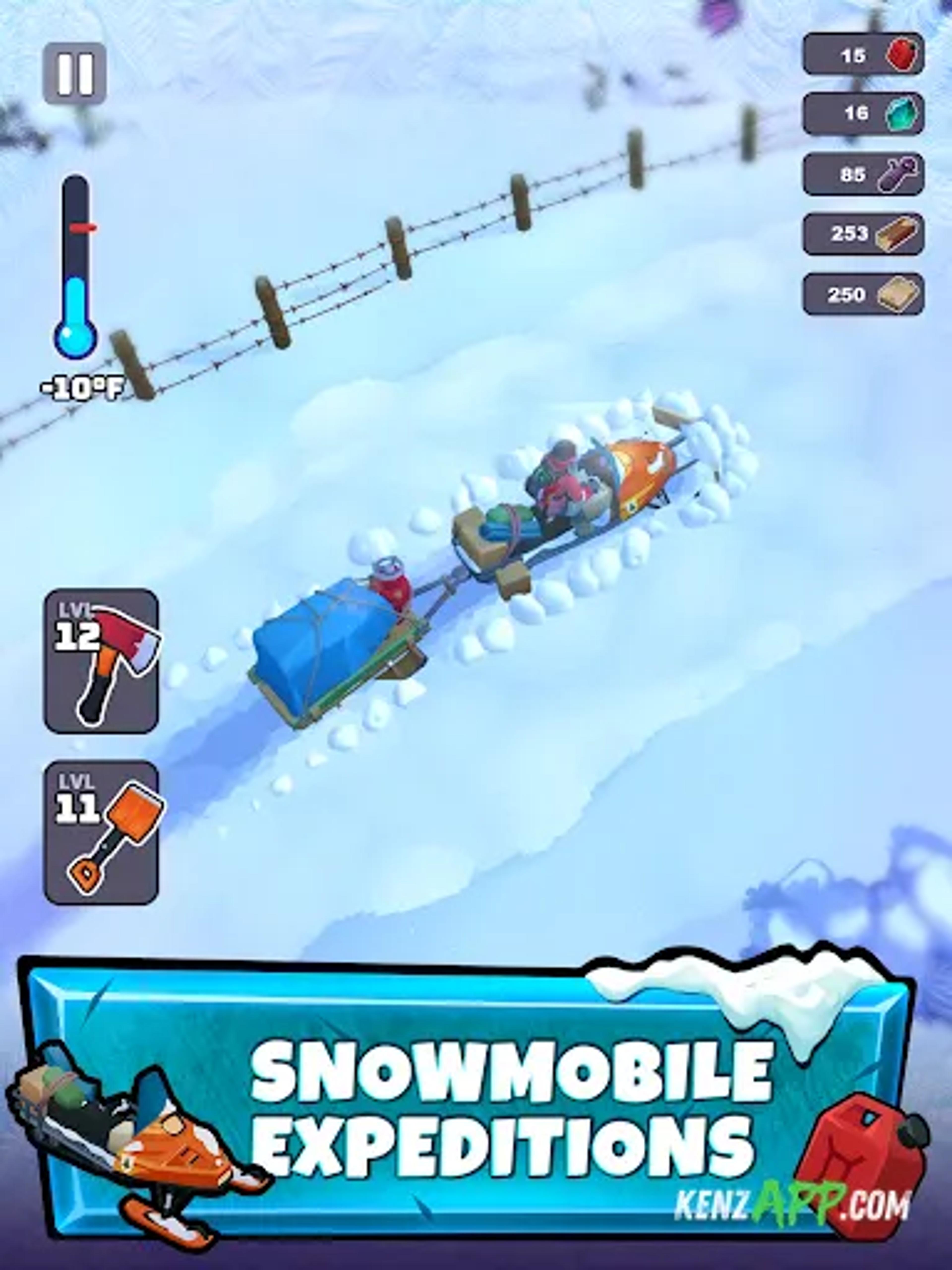 لقطة شاشة 1 من Frost World - Snow Survival