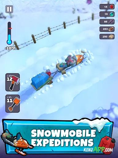 لقطة شاشة 1 من Frost World - Snow Survival