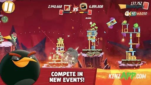 لقطة شاشة 3 من Angry Birds 2