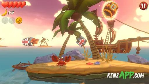 لقطة شاشة 1 من Banana Kong Blast