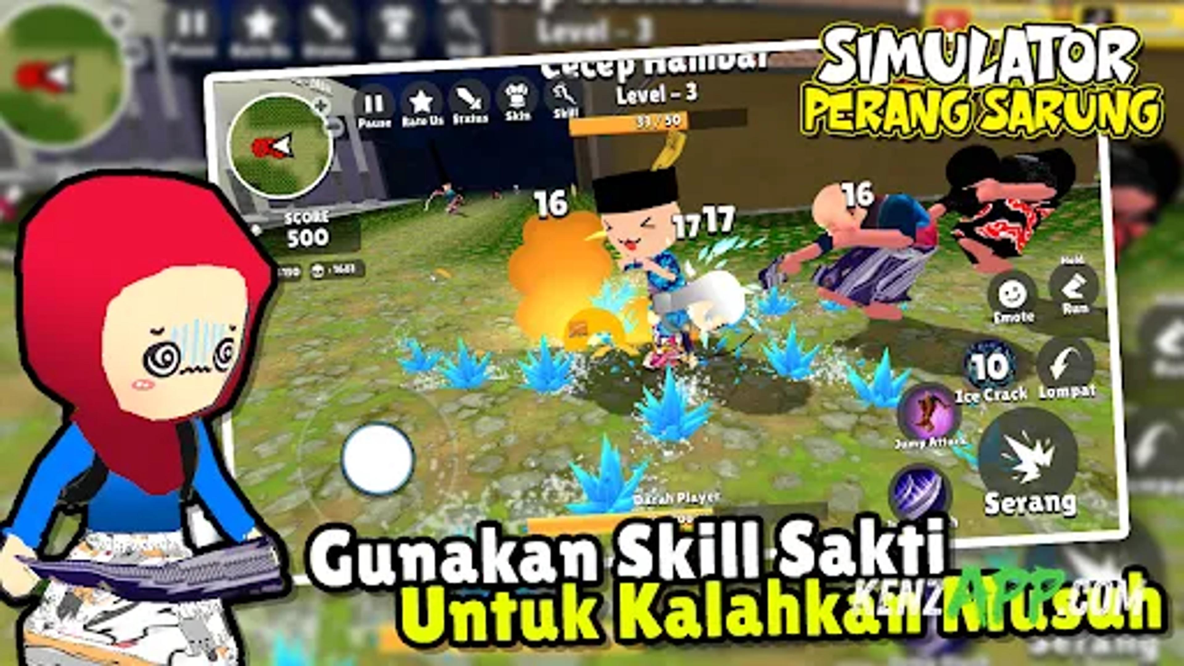لقطة شاشة 2 من Simulator Perang Sarung 3D