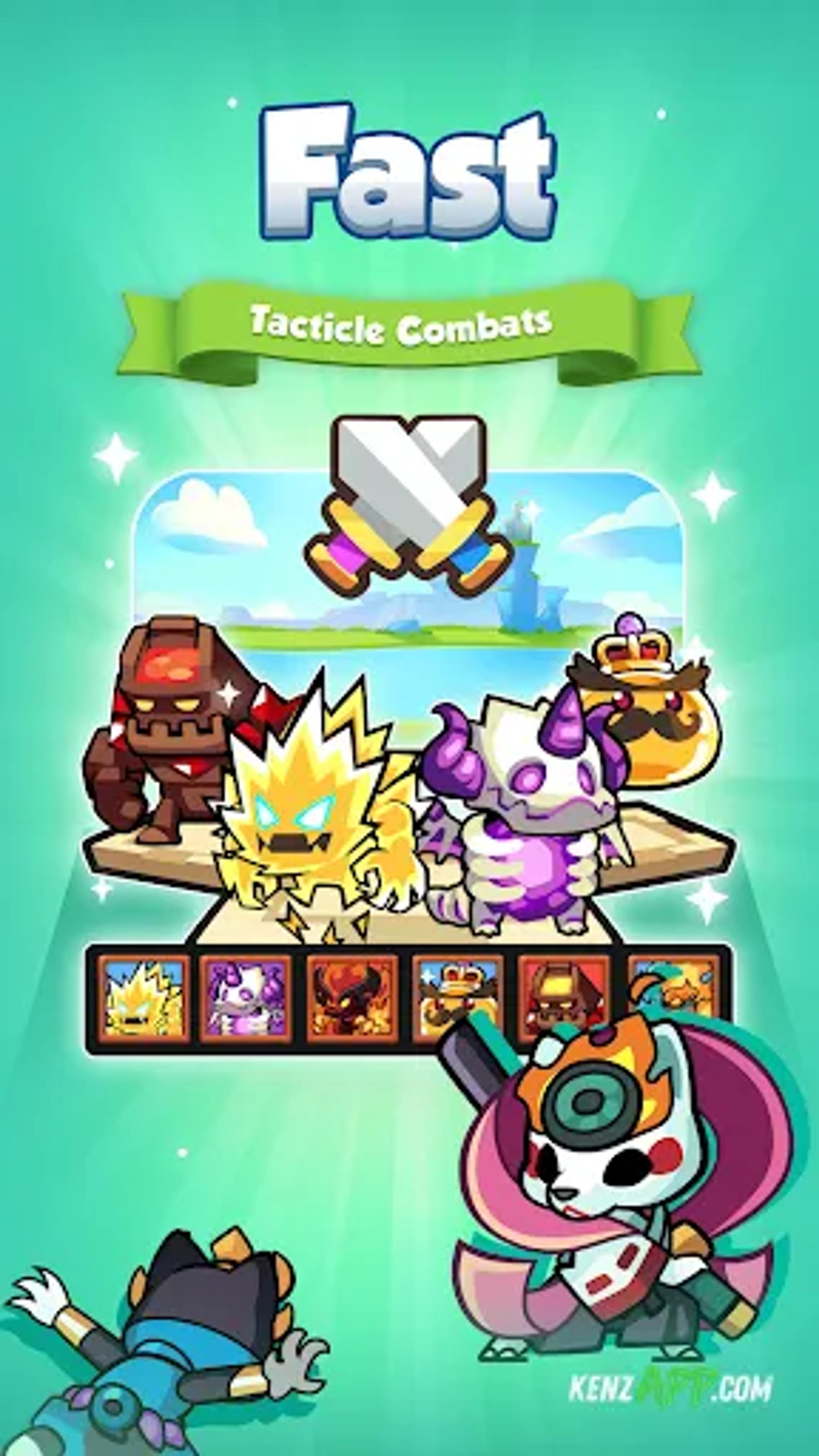 لقطة شاشة 4 من Summoner Greed: Idle Hero RPG