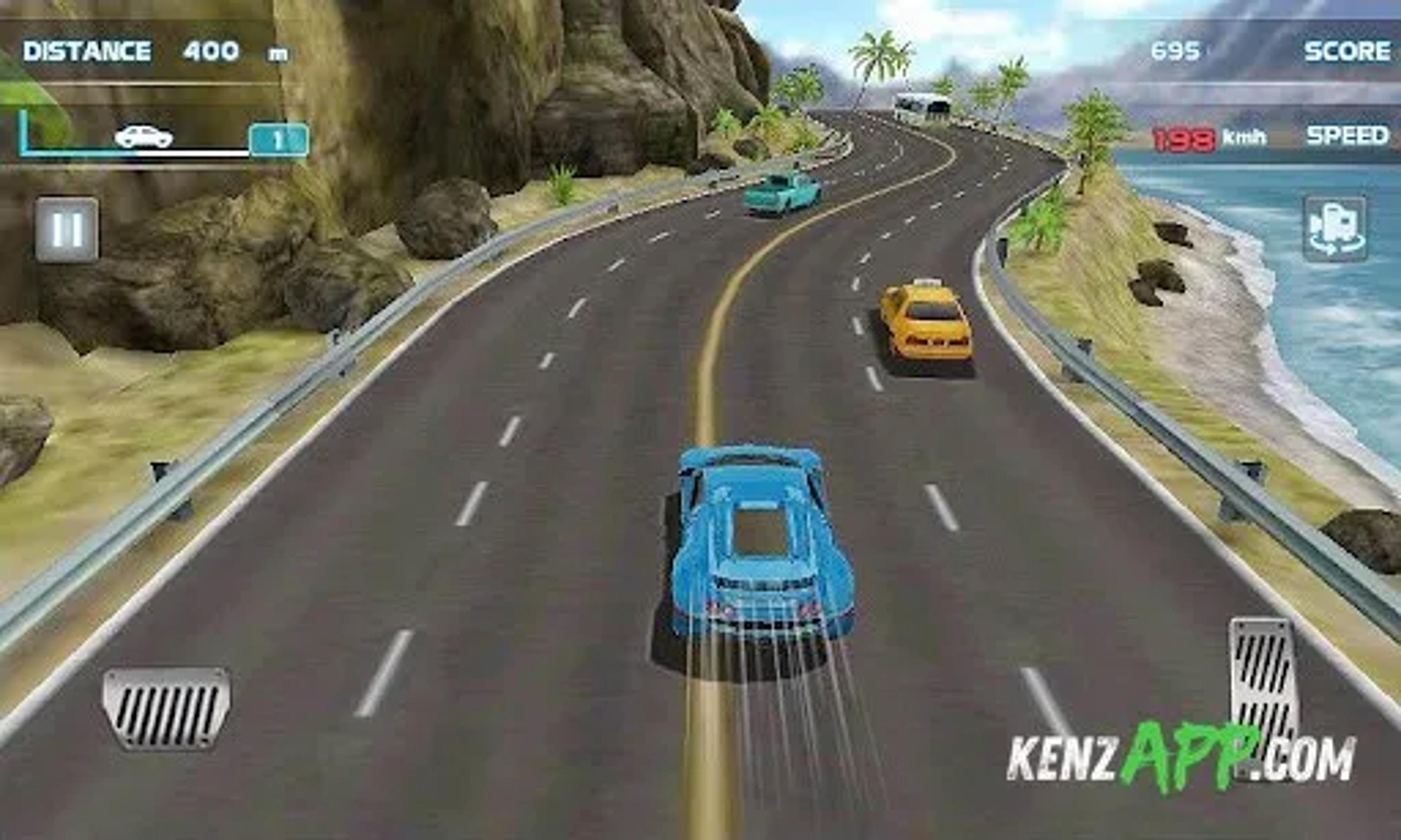 لقطة شاشة 1 من Turbo Driving Racing 3D