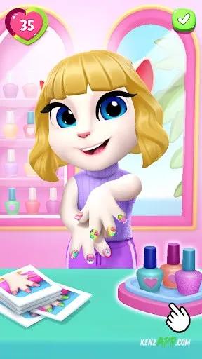لقطة شاشة 2 من My Talking Angela 2