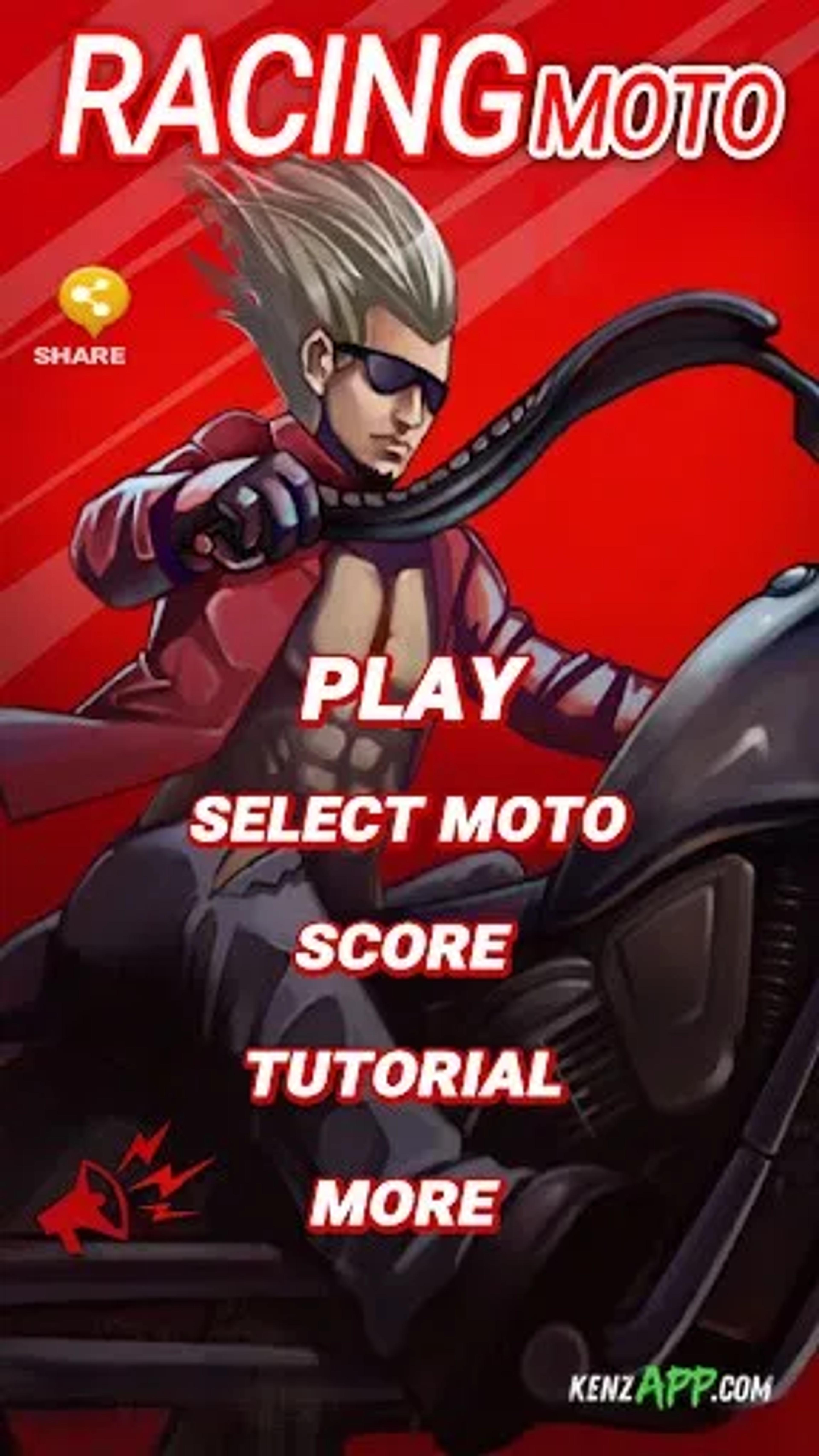 لقطة شاشة 1 من Racing Moto