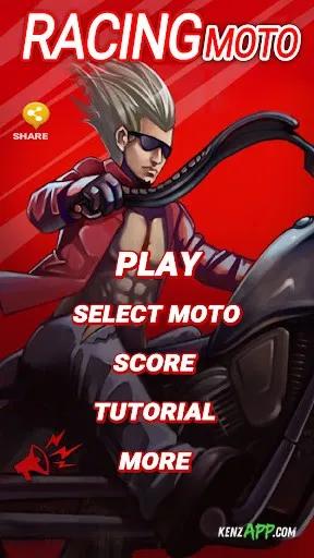 لقطة شاشة 1 من Racing Moto