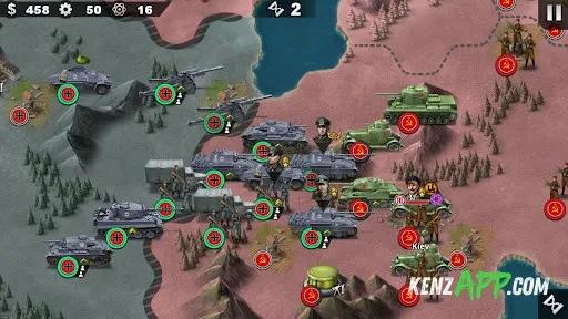 لقطة شاشة 1 من World Conqueror 4-WW2 Strategy