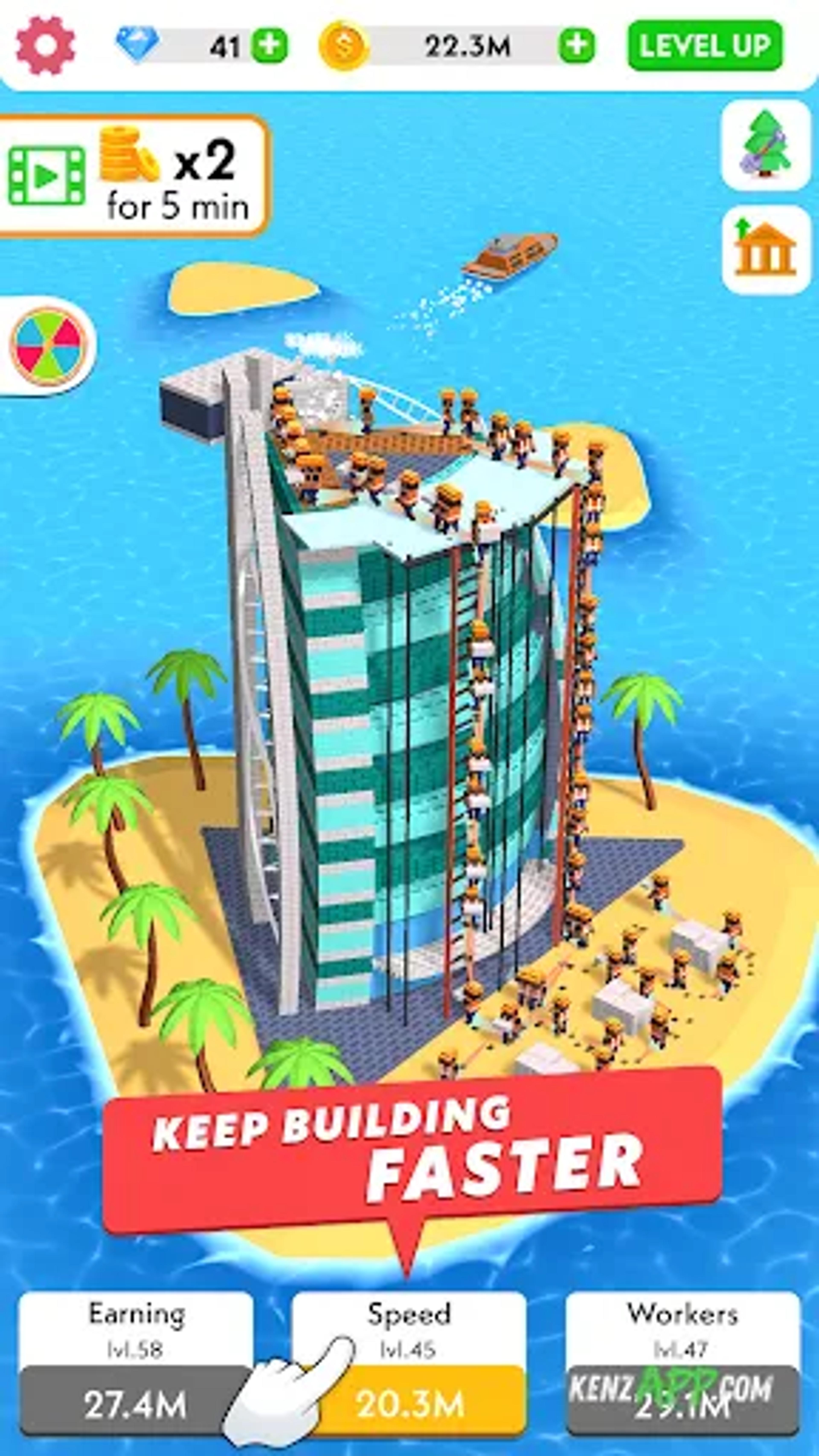 لقطة شاشة 2 من Idle Construction 3D