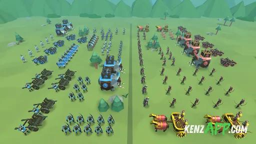 لقطة شاشة 2 من Epic Battle Simulator 2