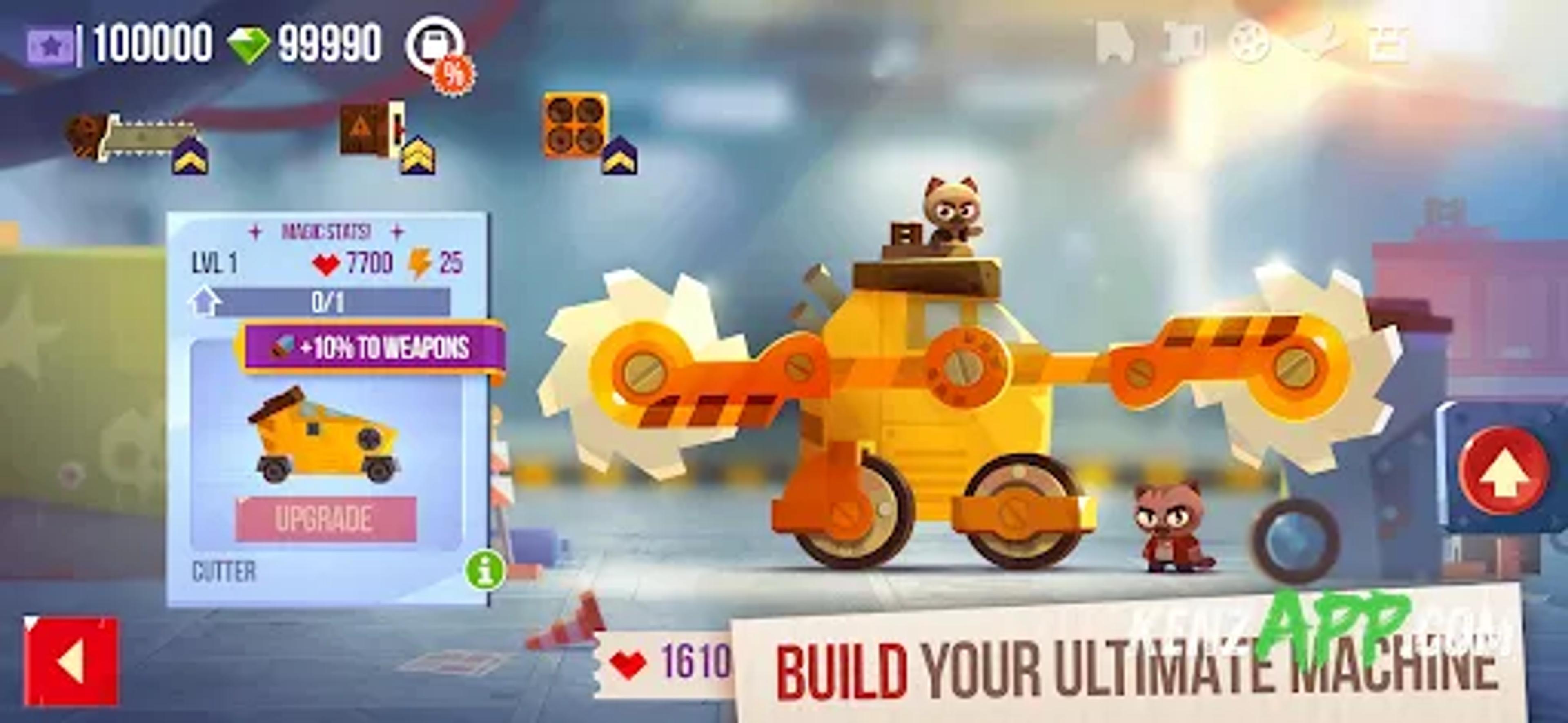 لقطة شاشة 2 من CATS: Crash Arena Turbo Stars