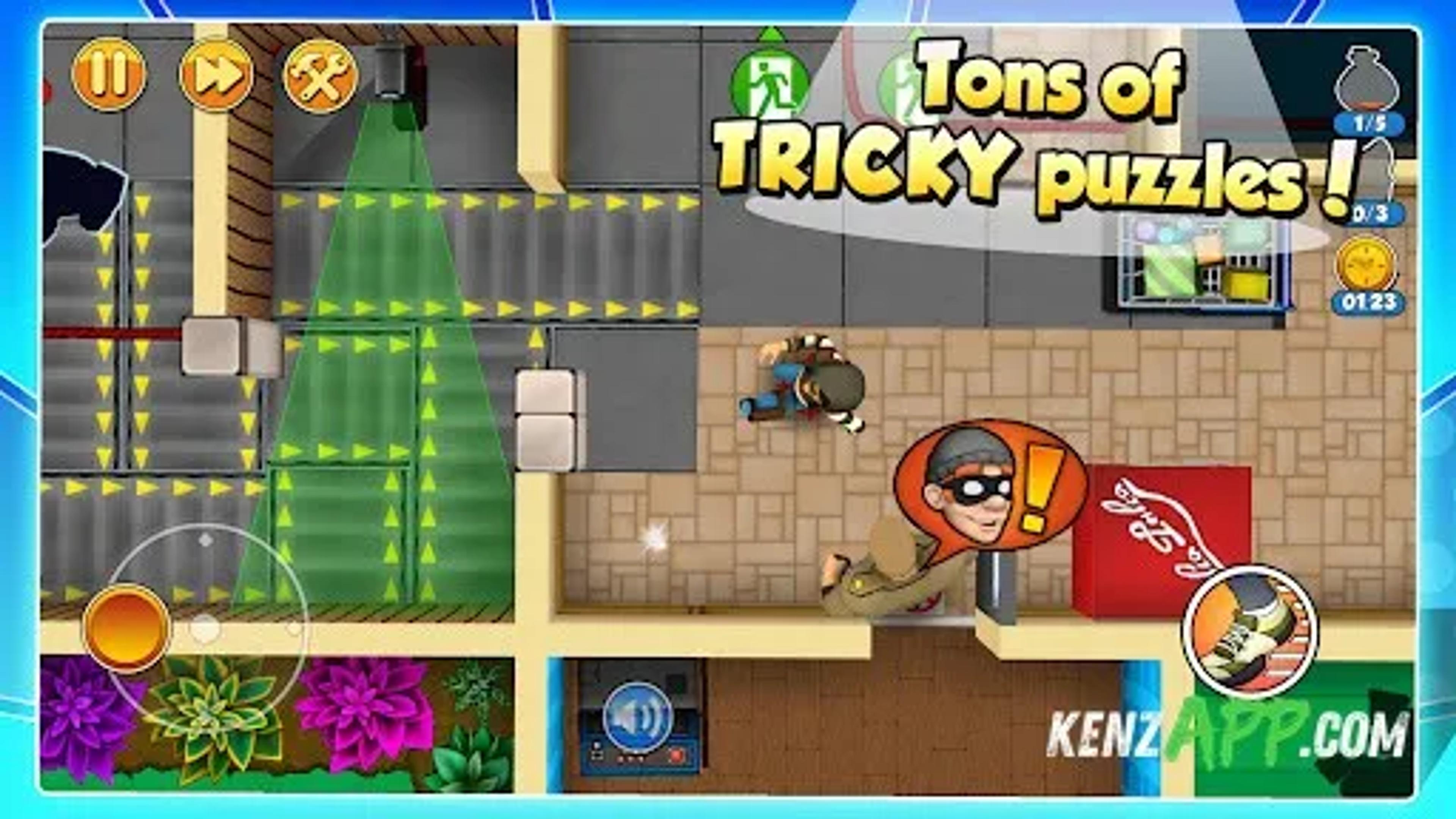 لقطة شاشة 1 من Robbery Bob 2: Double Trouble