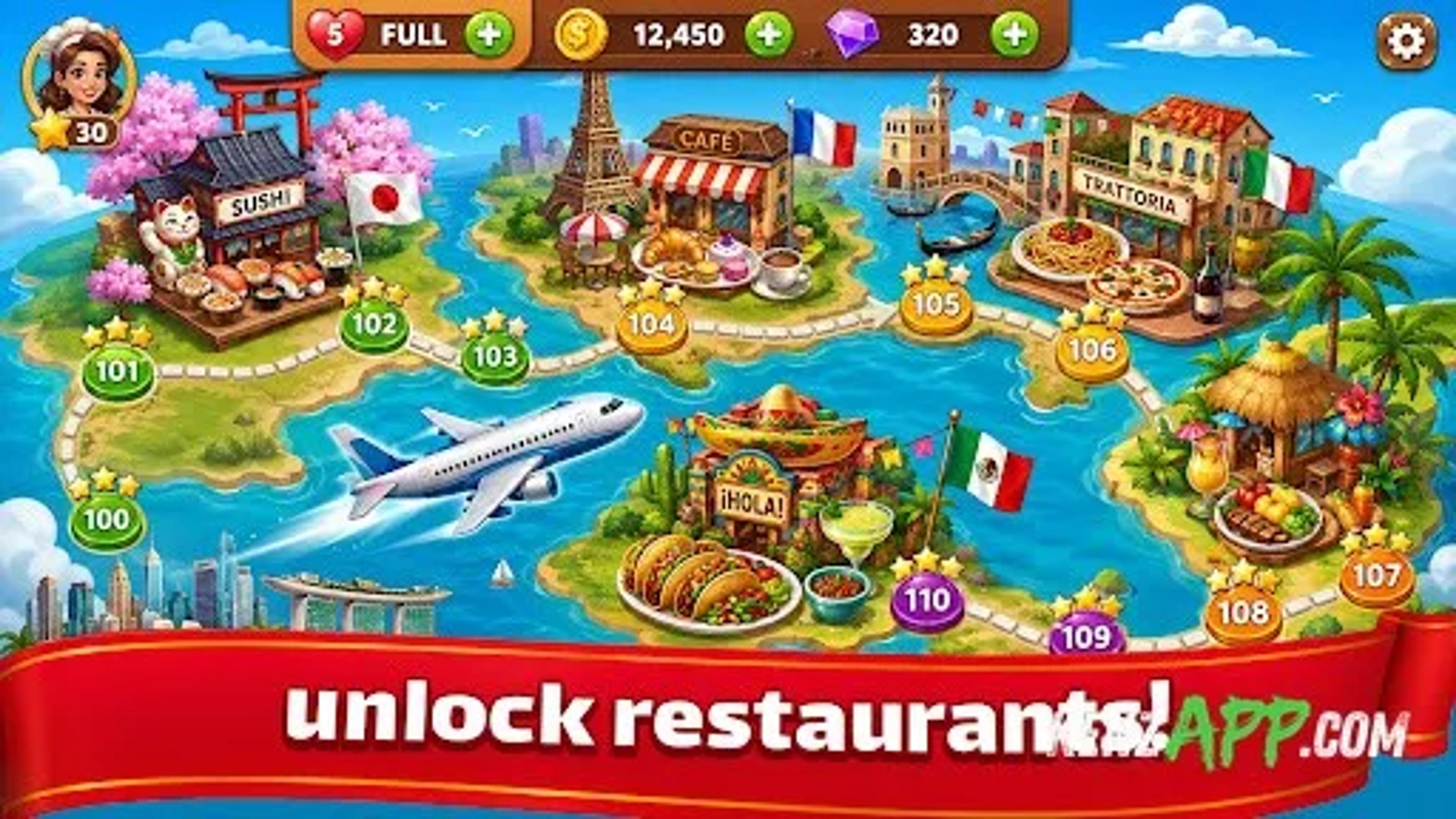لقطة شاشة 4 من Master World Chef:Cooking Game