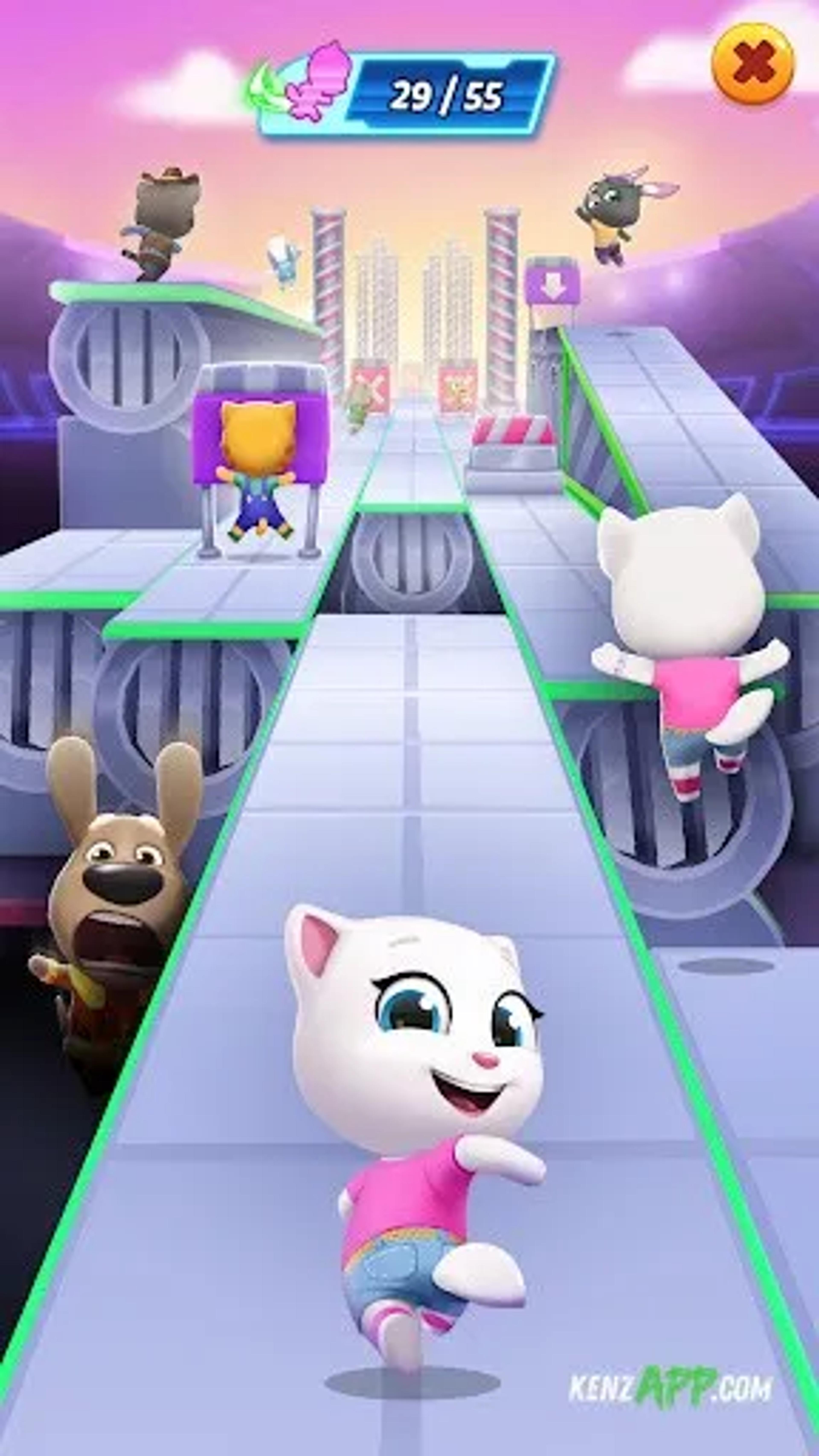 لقطة شاشة 2 من Talking Tom Gold Run