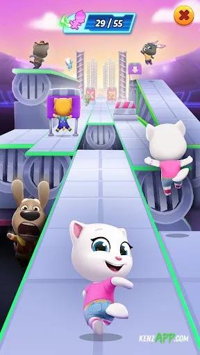لقطة شاشة 2 من Talking Tom Gold Run