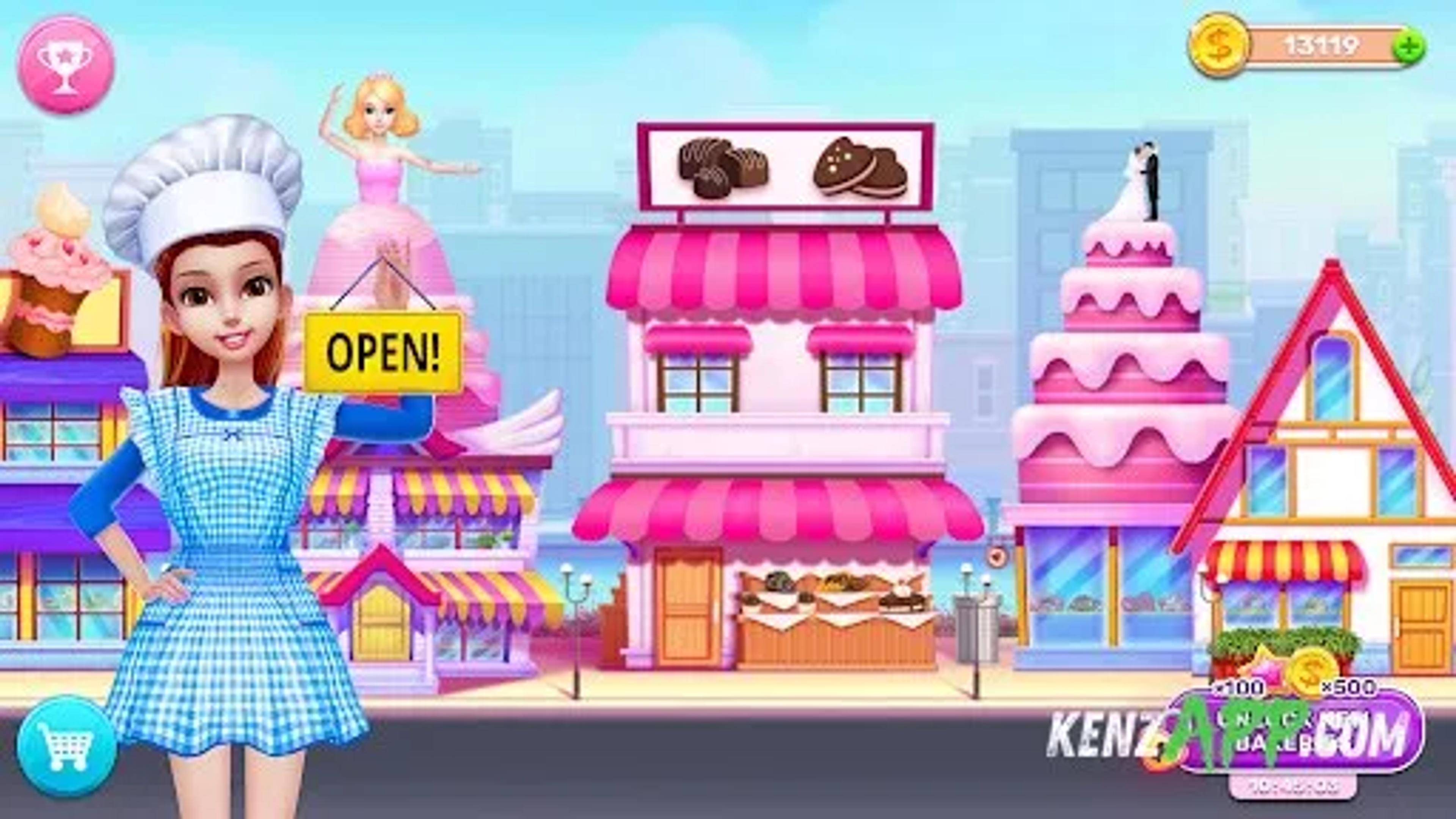 لقطة شاشة 2 من My Bakery Empire: Bake a Cake