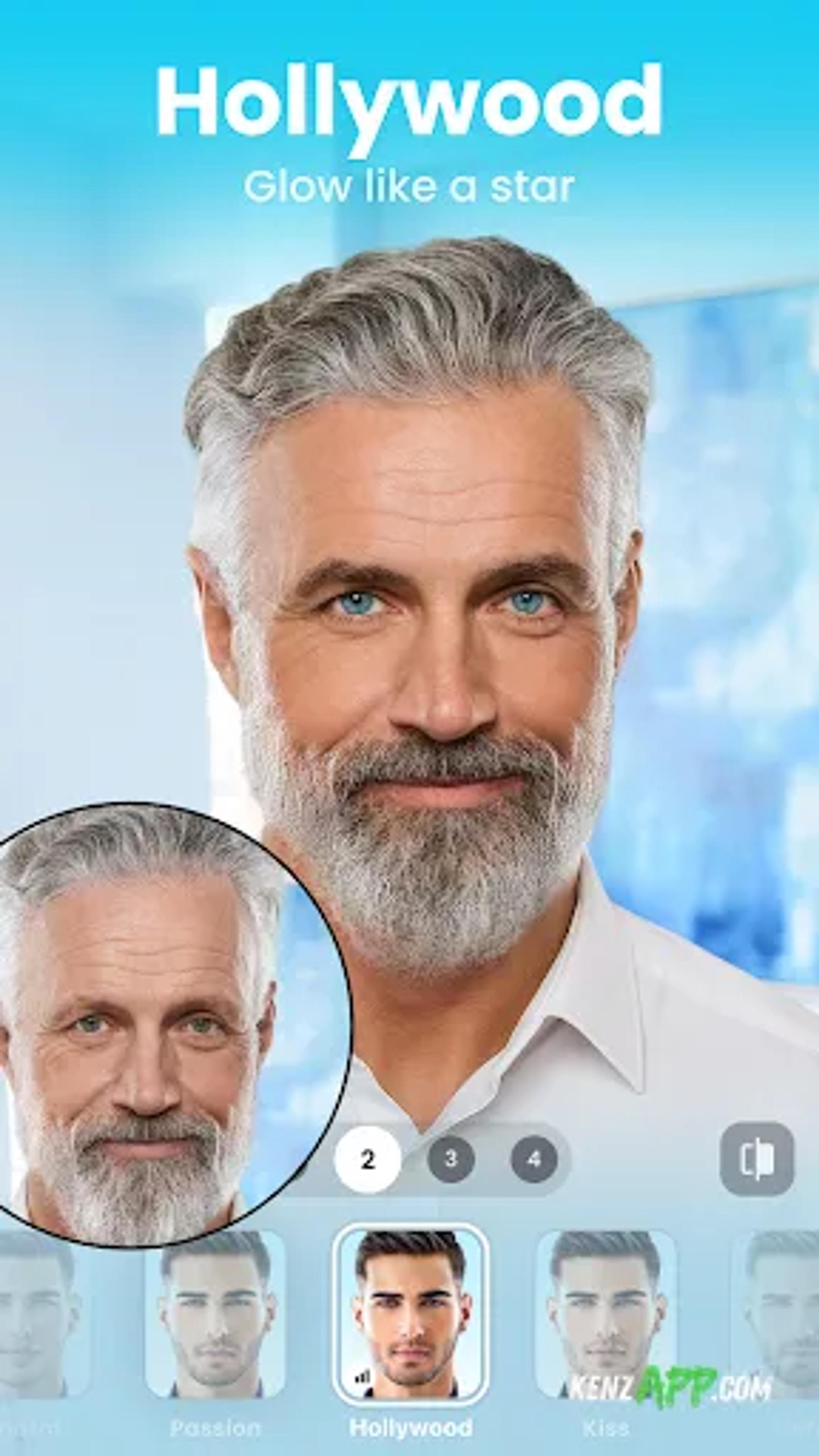 لقطة شاشة 2 من FaceApp: Perfect Face Editor