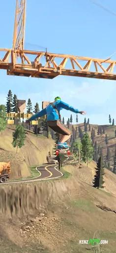 لقطة شاشة 2 من Downhill Racer