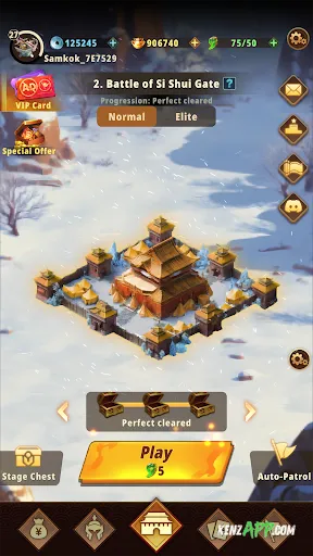 لقطة شاشة 4 من Samkok Heroes TD