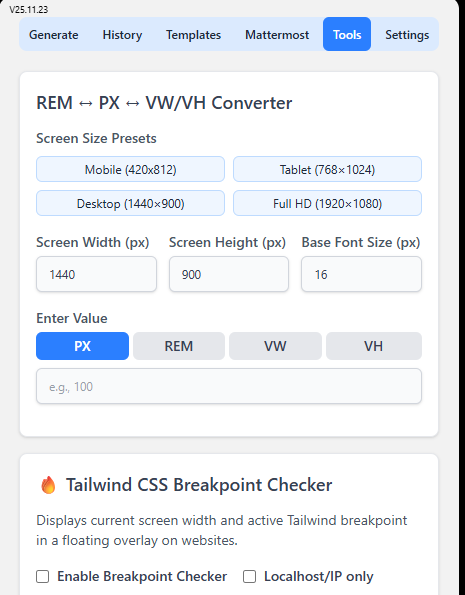 ClickUp Helper Tool screenshot 2