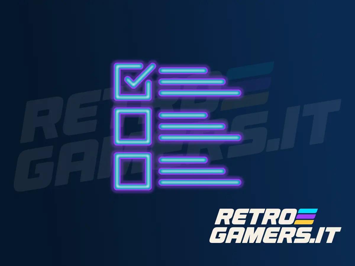 Grafica del Community Survey 2026 di Retro-Gamers.it