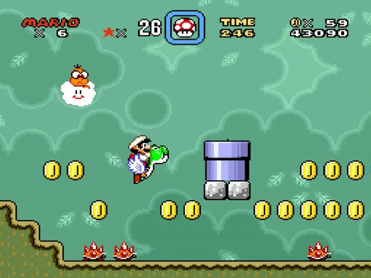 Super Mario World - Super NIntendo - 1990