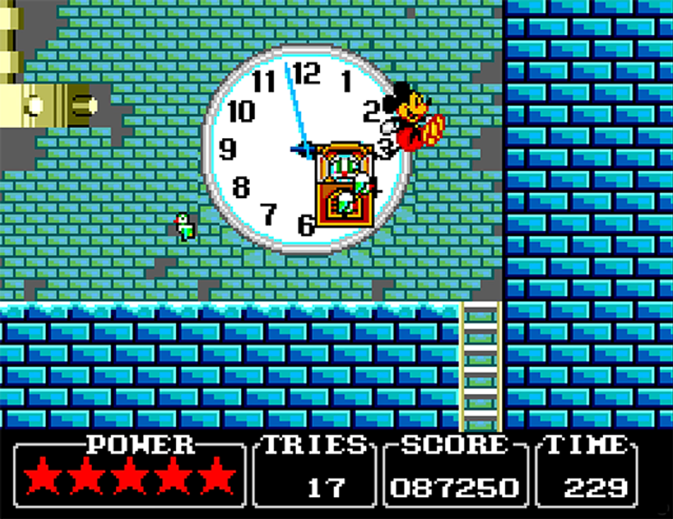 Castle of Illusion Starring Mickey Mouse Sega Master System