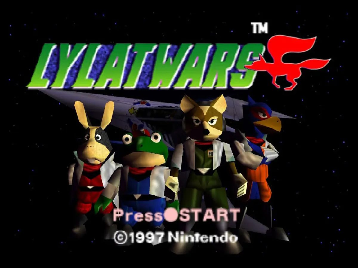Lylat Wars Nintendo 64 Star Fox 64
