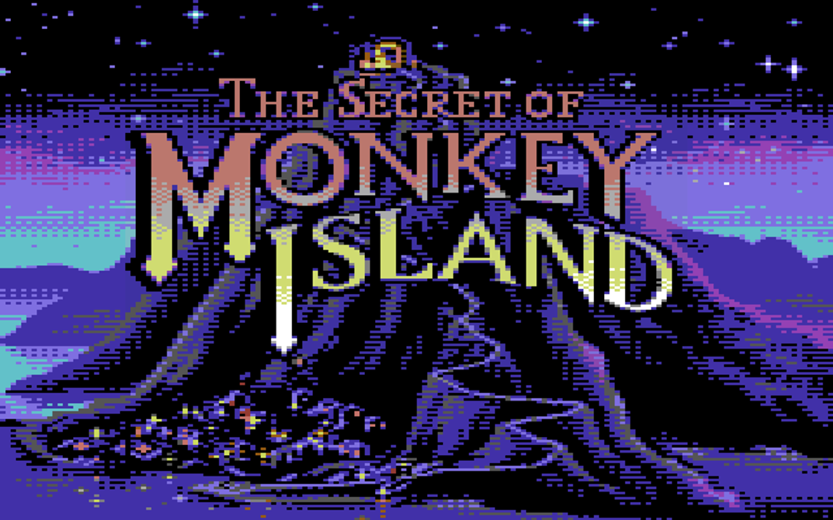 Monkey Island Commodore 64 LucasArts