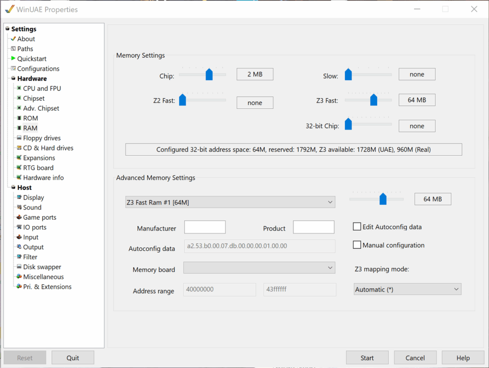 Amiga Compact Flash Hard Disk
