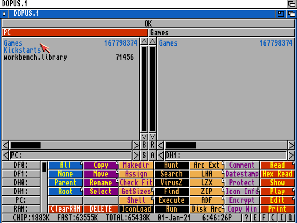 Amiga Compact Flash Hard Disk