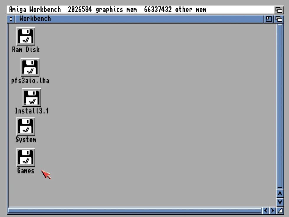 Amiga Compact Flash Hard Disk