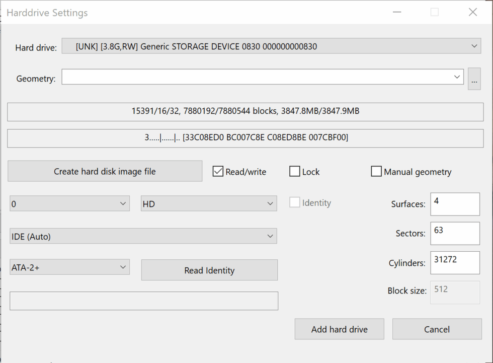 Amiga Compact Flash Hard Disk