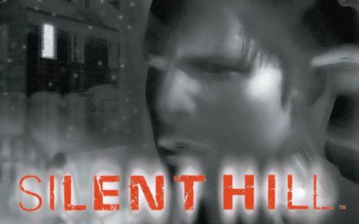 Volto di Harry Mason avvolto nella nebbia nella copertina originale di Silent Hill per PlayStation.