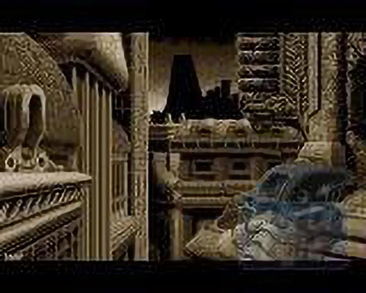 Scenario di Crimetown Depths con ambientazione urbana e atmosfera fantascientifica.