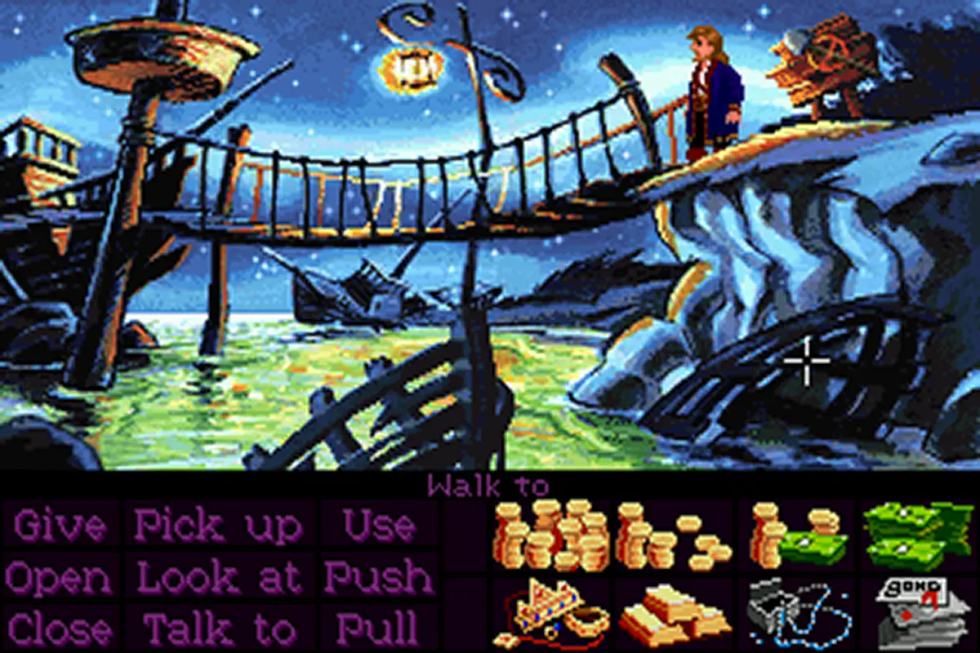 Guybrush Threepwood and Largo LaGrande in Monkey Island 2: LeChuck’s Revenge