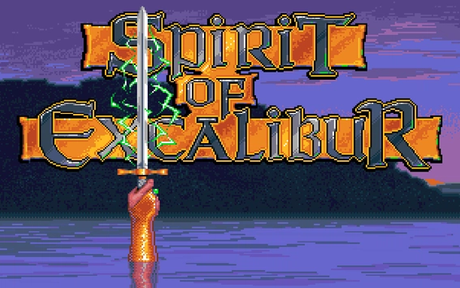 Schermata gestionale di Spirit of Excalibur con nomi dei personaggi e truppe in italiano.