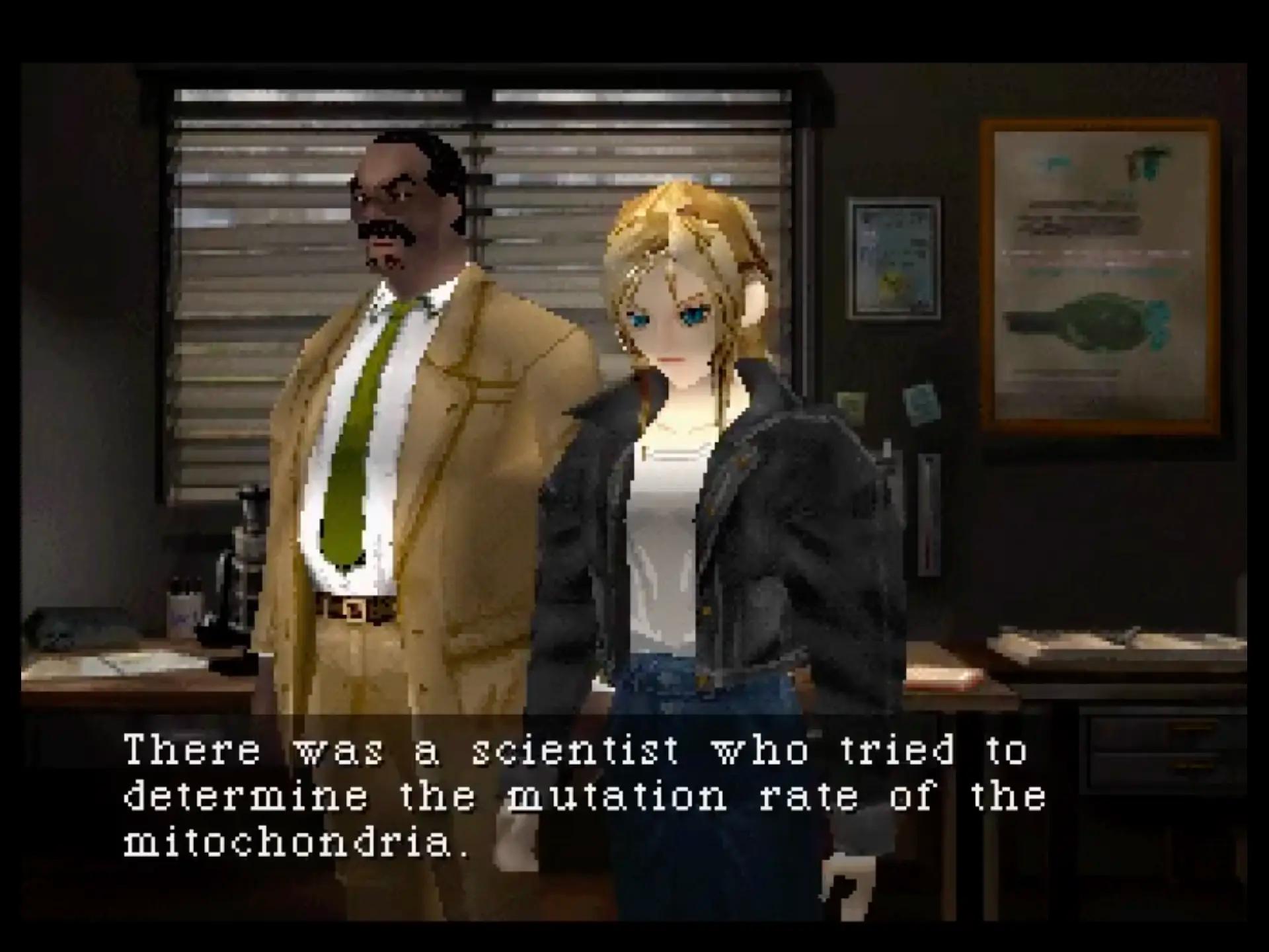 Parasite Eve Squaresoft Playstation 1