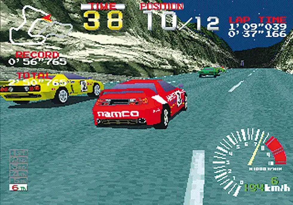 Ridge Racer - Namco - 1994 - Sony PlayStation