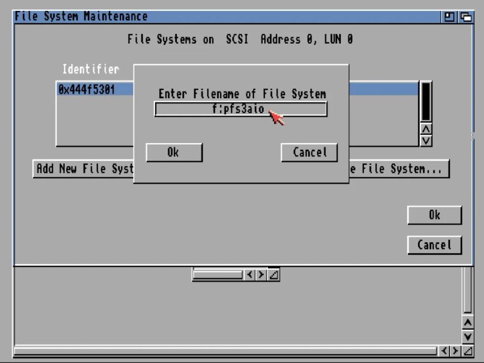 Amiga Compact Flash Hard Disk