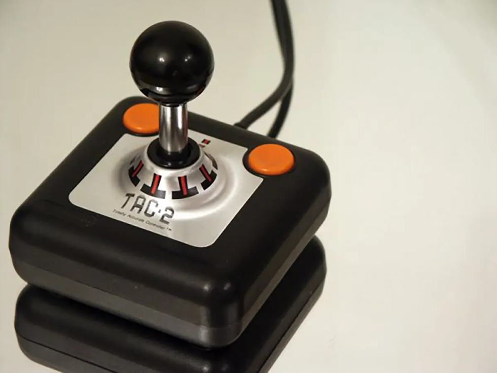 Joystick TAC-2 originale prodotto da Suncom negli anni 80